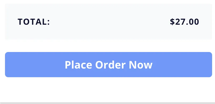 A WealthSync AI order totalling $27.00, one time